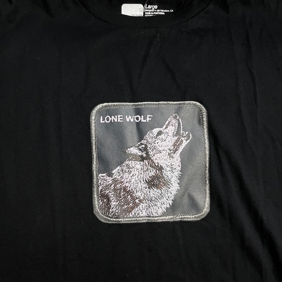 NWT - Goorin Bros The Farm Lone Wolf Men’s T Shirt - Made in Portugal - Size L - Picture 5 of 9